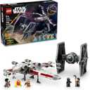 LEGO Star Wars TIE Fighter & X-Wing Mash-Up Building Set - Star Wars Toys for Boys & Girls, Ages 9+ - Imaginative, Creative Play - Use for Display or Pretend Play - Gift for Fan's Birthday - 75393