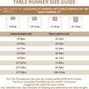 Table Runners 138 Inches,Waterproof Boho Table Runner with Tassel Fringe,Table Runner for Party Coffee Table