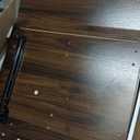 JOONEE Nightstand,Modern Bedside Table with Storage Drawer and Open Wood Shelf, for Living Room, Bedroom and Small Spaces, Accent Night Stand with Solid Wood Legs, Easy Assembly,Walnut Brown