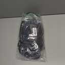 JUMISEE Women’s Sexy Halter Twist Knot Maxi Dress Draped Ribbon Ruched Cocktail Dress Sheer Mesh Bodycon Formal Dresses, Black, S