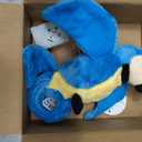My OLi Talking Parrot Toy with Wristband Repeats Your Words 5.7" Plush Parrot with 8.3" Wingspan Stuffed Animal Fun Interactive Pet Companion for Kids