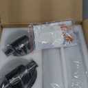 Black Wall Sconces Set of 2, Modern Sconces Wall Lighting, Bathroom Vanity Lights with Opal White Glass Shade, Vanity Sconce over Mirror, Wall Light Fixtures for Living Room Bedroom Hallway Stairs