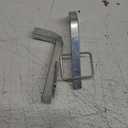 Snap L-Pins Equalizer Hitch Parts, 4 1/4 x 1 3/4 L-Pins with Integrated Snap Clips, Minimize Weight Distribution Hitch Noise - Zinc-Coated Heavy-Duty Steel Hitch Pin, 2 Pack