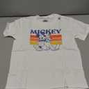 Disney Mickey and Friends Mickey and Pluto Retro Line T-Shirt, Small