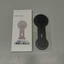 Magnetic Phone Holder for Laptop for MagSafe for iPhone 17/16/15/14/13/12 & All Phones, 180Adjustable Phone Side Mount for Computer Monitor for Tesla, Desktop Cell Phone Bracket (Black)