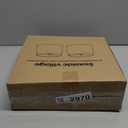 Drum Lampshades Set of 2, 11.6" Top x 12.6" Bottom x 9.8" High Lamp Shades for Table Lamps, Bedside Lamps, Floor Lamps, Gray Fabric Lampshade, Easy Assembly Lamp shade Replacement, Spider Fitter