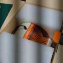 Chickcozy 25 Egg Incubator, Automatic Egg Turner with Thermometer Seat and Humidity Control, Egg Candler, 360 View with Clear Window, Incubators for Hatching Chicks (Sunlit Orange)