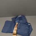 Boys Suit 4 Piece Slim Fit Kids Tuxedo Suit Formal Wedding Outfit Blazer Vest Pants Set with Tie (Blue)  14 Y