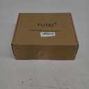 FUTEI Light Blue Decorative Throw Pillow Covers 24x24 Inch Set of 2,Double Stitch Scalloped Bordered Soft Chenille European Cushion Cases, Modern Home Decor for Couch Bed Living Room