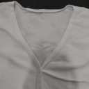 RC6845BS0M Polyster White Shirt, Medium