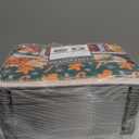 50 Pack Christmas Cookie Tins with Lids - 2.25LB Aluminum Food Containers Disposable, 5 Holiday Print Designs, Tin Foil Containers for Holiday Leftovers Container or Cookie Exchange, 8.5"x 6"