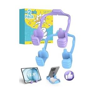 tocking Stuffers for Teens Girls Kids Women Men Adults: Thumbs Up Lazy Phone Stand Tablet Stand for iPad Cell Phone Holder Teen Girl Gifts Trendy Stuff Gifts for Christmas for Boys Wife Funny Gadgets
