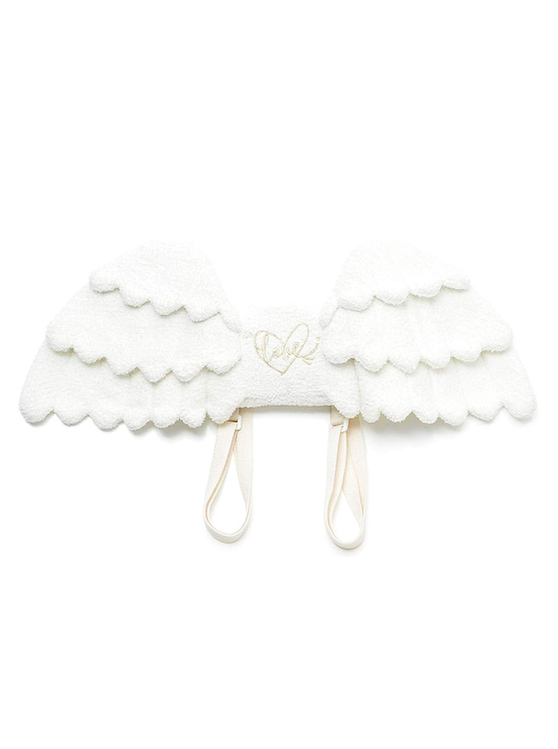 YOMORIO Lolita Angel Wings Backpack Cosplay Wings Plush Casual Bag Cosplay Props Bag