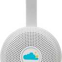 Yogasleep Hushh+ Portable White Noise Machine for Baby, 20 Soothing Natural Sounds, Amber Night Light, Wireless Charging & Speaker, Compact Size, Noise Canceling for Better Sleep & Nursery Must Have