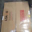 LOAAO Black Bathroom Mirror 24"X30" for Wall, Rectangle Bathroom Vanity Mirror, Hangs Vertically or Horizontally, Easy to Install, Modern Design (Matte Black)