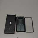 Poetic Spartan Case for Galaxy S25 6.2", [Slide Camera Cover] [Screen Protector Works with Fingerprint ID] Military Grade Rugged Shockproof S25 Phone Case with Kickstand, Metallic Green