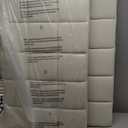 Andeworld Velvet Upholstered Tufted King Size Headboard, Wood Head Board with Metal Legs, Adjustable Height from 42” to 56”, Bed Headboard in Modern Design, Backboard for Bed, Beige