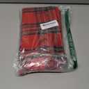 GOOESING Christmas Plaid Pillow Covers 26x26 Inch Set of 2 Scottish Tartan Farmhouse Throw Pillow Case Cushion Cover for Sofa Couch Home Decor, Red and Green