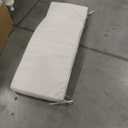 Better Homes & Gardens 48" x 18" Premium Beige Outdoor Bench Seat Cushion