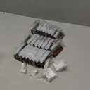 SOLPEX Solar Deck Lights Outdoor, Waterproof Led Lights for Outdoor Stairs, Step, Fence, Yard, Patio, and Pathway(24 Pack Warm White)