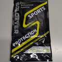 Ultra Thin Back Brace for Lower Back, Breathable Lightweight Back Brace for Women & Men, Adjustable Back Support Brace for Lower Back Pain Relief, Sciatica, Scoliosis, Herniated Disc (Black, Large)