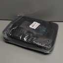 BAGAIL 6 Set Compression Packing Cubes Travel Accessories Expandable Packing Organizers (Square Mesh, 06-Black)