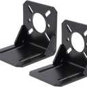 ChgImposs 2 Pack Motor Mount Bracket, Universal Multifunction Fixing Mounting Base for 750/755/775/795/850/895 DC Motor 28/35/42 Stepper Motor Nema 17