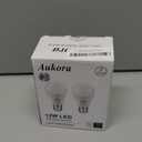 Aukora Dusk to Dawn Light Bulb, 12W (100-Watt Equivalent) Smart Sensor Light Bulbs Super Bright E26 Automatic On/Off Security Lights Outdoor/Indoor for Porch Garage Garden Patio(Cool White 2 Pack)