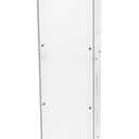 Clear Acrylic Lectern Podium, 45" Tall Pulpit with 8 mm Thick Panel, Modern Transparent Podium Stand for Church, Weddings, Schools, Conferences & Public Speeches