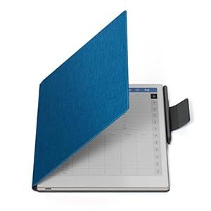 Ayotu Case for Remarkable Paper Pro, Mosaic Weave Book Folio with Pen-Buckle, Smart Magnetic Cover for Remarkable Paper Pro 11.8" Color Tablet Only, Bundle with Premium Membership (Cobalt Blue)