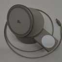 MFI Certified by Apple, 4 in 1 Magsafe Wireless Charging Station, Qi2 15W Magsafe Charger for iPhone 17/16/15/14/13/12 Series, iWatch, Airpods, iPad, 65W Charger Included (Sand, 4 in 1)