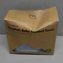 KeaBabies Organic Baby Towel with Hood for Girls, Boys - Soft, Absorbent, 100% Cotton Hooded Baby Towels for Newborns, Infants, Large Hooded Bath Towels for Babies, Kids, Toddler 1-3 (Skipper)