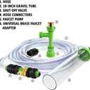 Python No Spill Clean and Fill Aquarium Maintenance System, Gravel Cleaner and Water Changer, 50 Foot