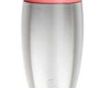 Munchkin Stainless Steel Sippy Cups for Toddlers 1-3, Spill Proof Miracle 360 Cup, Insulated, 10 Ounce, Pink