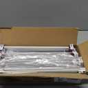 Drink Organizer for Fridge-White Automatic Pusher Glide,12oz 16oz 20oz-Soda Dispenser for Fridge-Holds up to 25 Cans (38CM)