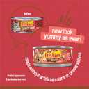 Purina Friskies Extra Gravy Wet Cat Food Chunky With Beef in Savory Gravy - (Pack of 24) 5.5 oz. Cans (EXP 03/01/27)