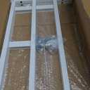 Fixed Window Safety Guard 14x 38 *2 Pack Adjustable Width Prevents Accidental Falls, Non-Egress, Tamper Resistant Screws Included, White