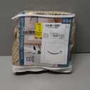 MIYE Pleated Waffle Weave Bed Skirt, Tailored Dust Ruffle 12 Inch Drop Easy Fit, Machine Washable,No Split Corners (Beige,Cal King - 12" Drop)