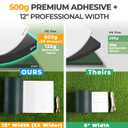 12 Inch Artificial Grass Turf Seam Tape with 500g Adhesive for Synthetic Turf Installation Connecting Fake Lawn Carpet 12" x 33ft (30cm x 10m)
