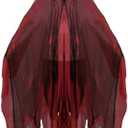 nezababycos Halloween Hooded Cloak Scary Ghost Tattered Robe Medieval Wizard Death Cape Cosplay Costume for Adult Men Women medium