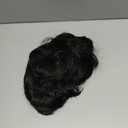 Creamily Mens Short Black Wig,Male Wig Realistic Synthetic Hair Replacement Wigs for Men, Layered Mens Wigs for Daily Wear Party Halloween Costume