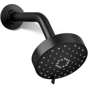 Kohler 72419-Y-BL Awaken G110 Multifunction SHOWERHEAD, Matte Black, 2.5 GPM