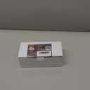 BESTTEN Keyed Entry Door Knob with Lock, Interior and Exterior Door Lock, Standard Ball, Satin Nickel