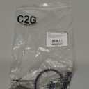 C2G USB C Cable, USB C to VGA, Video Adapter Cable, 1 Foot (0.3M), Cables to Go 26898, Black