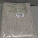 NICETOWN 100% Blackout Linen Curtains 90" Long for Bedroom, Thermal Insulated Living Room Curtains with Liner, Farmhouse Style Linen Blend Window Draperies for Dining Room (2 Panels, 52" W, Natural)