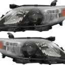 labwork Headlights Replacement for Camry SE 2010 2011 Headlamps Halogen Headlights Passenger and Driver Side