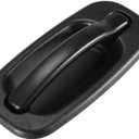 Exterior Door Handle Without Keyhole, Compatible with 1999-2007 Chevy Silverado Suburban Tahoe Avalanche, GMC Sierra Yukon, Cadillac Escalade, Front Outside Right Side | 25942272 15182406 GM1311143 (Black)