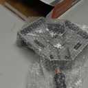 Housolution Right Angle Clamp, [2 PACK] Single Handle 90 Aluminum Alloy Corner Clamp, Clamps for Woodworking Adjustable Swing Jaw, Woodworking Tools Photo Frame Vise Holder, Gifts for Men Dad (Silver Gray)