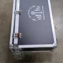 JIYANG Portable Photo Booth Compatible with Any Ipad,Photo Booth Stand Shell with ChackTok PhotoBooth VIP Member and Flight Case,Free Custom Logo,Perfect for Parties,Wedding and Events(Black)