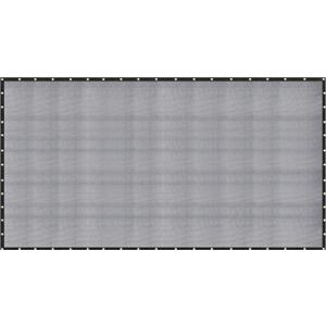 [Windscreensupplyco] 60-70% 20 FT X 30 FT Mesh Tarp/Shade Cloth 9-Needle Knitted Heavy Duty Black with Grommets for Green House, Garden, pergola, Pools, Dump Truck